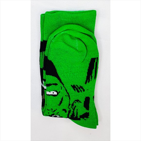 Disney Anime Socks Avengers Marvel Cartoon Figure The Hulk Unisex NW WOT - Picture 6 of 6